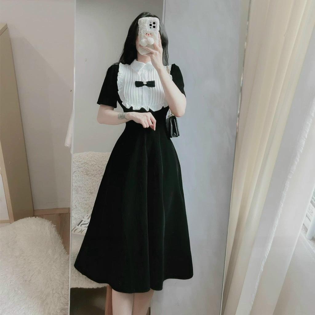 ĐẦM XÒE NHUNG PHỐI BÈO NƠ DÁNG DÀI