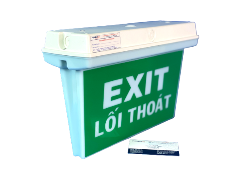 Đèn EXIT chống thấm loại 2 mặt