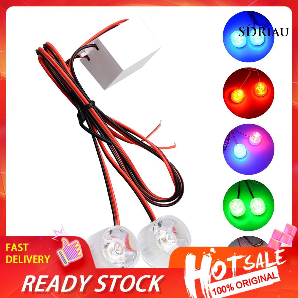 Đèn Led Cảnh Báo Gắn Đuôi Xe Mô Tô 12-85v