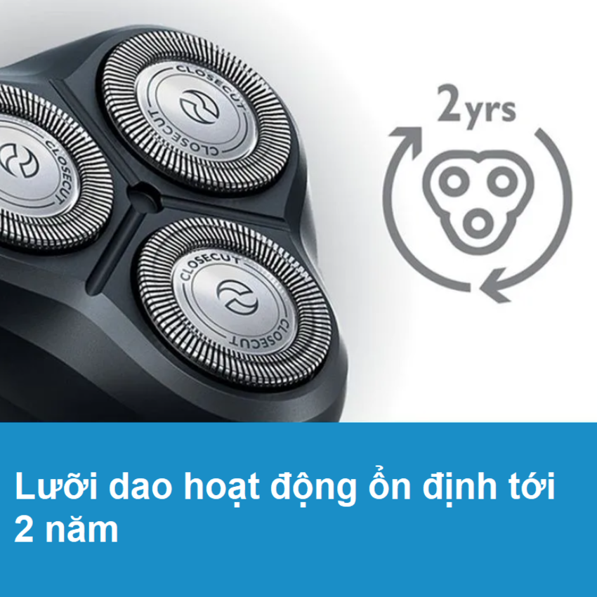 Máy cạo râu Philips Norelco S1560/81 với 4-hướng đầu Flex - HÀNG NHẬP KHẨU