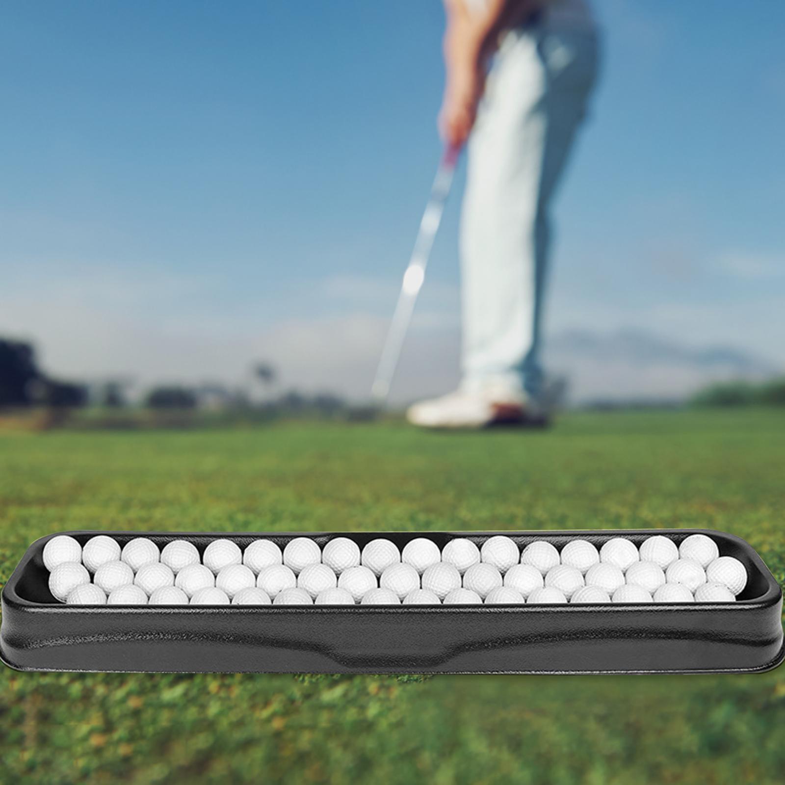 Driving  Ball Tray Golf Accessories Golfball Container Golf Ball Tray
