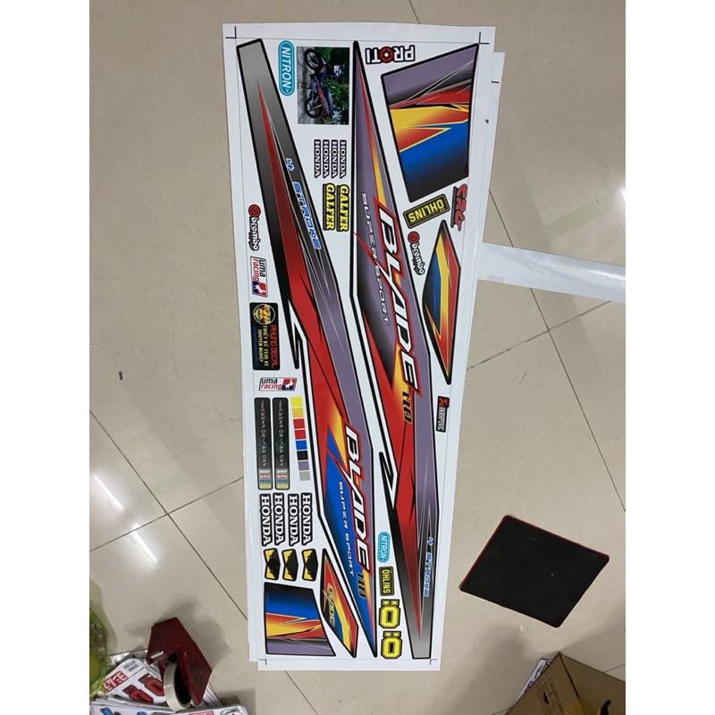 Tem rời dành cho honda wave blade 110