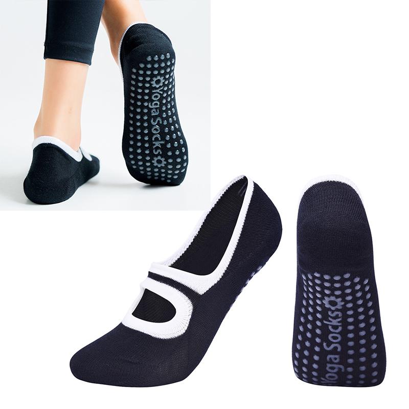 Phụ nữ mới chất lượng cao băng yoga Yoga SOCKS chống trượt nhanh chóng sấy khô Pilates Ballet Ballet Fitness SOCTS Color: 6 Size: EUR 35-40 US 4.5-8.5
