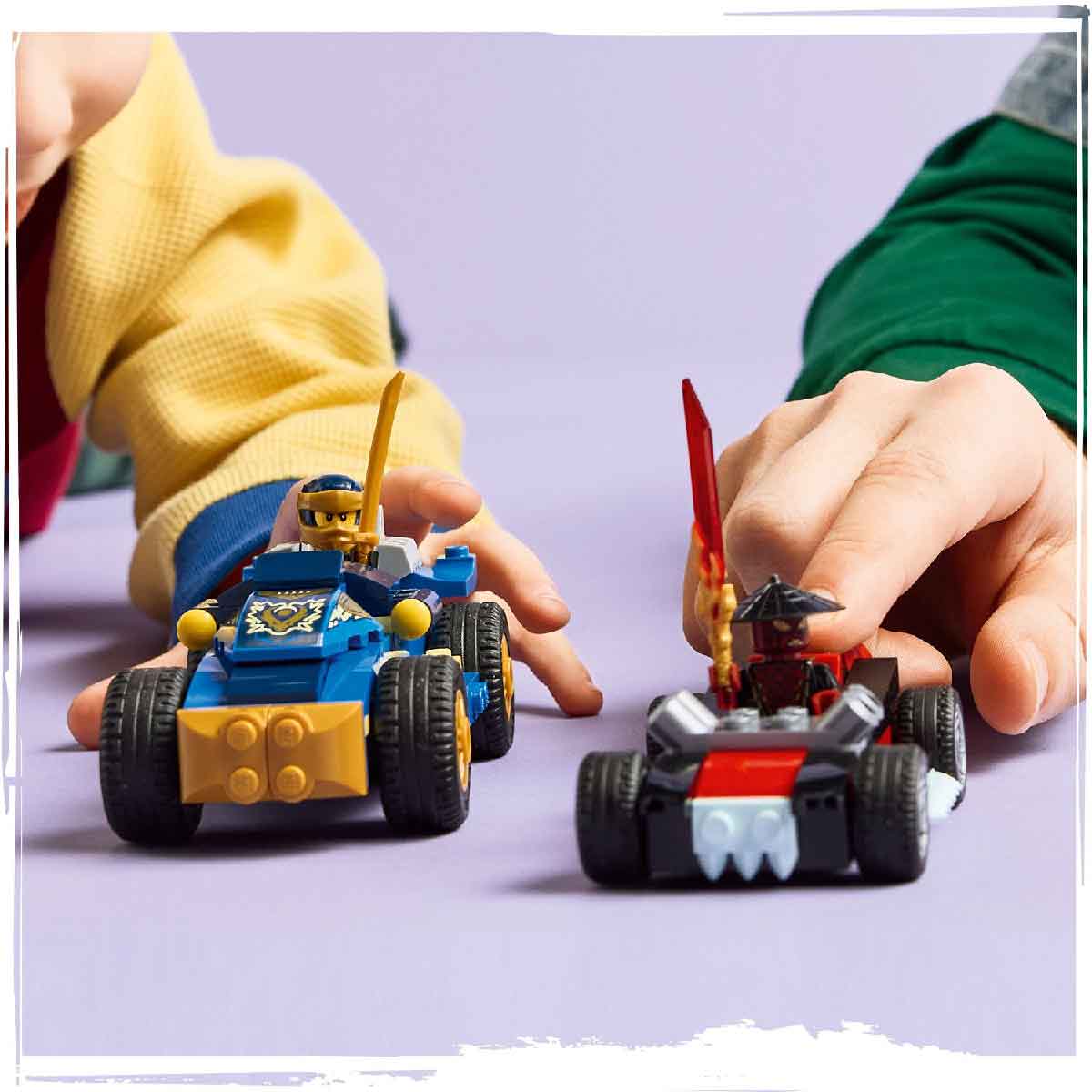 Đồ Chơi Lắp Ráp Rogue Vs. Drix: Trận Chiến Siêu Xe LEGO NINJAGO 71840 (111 chi tiết)
