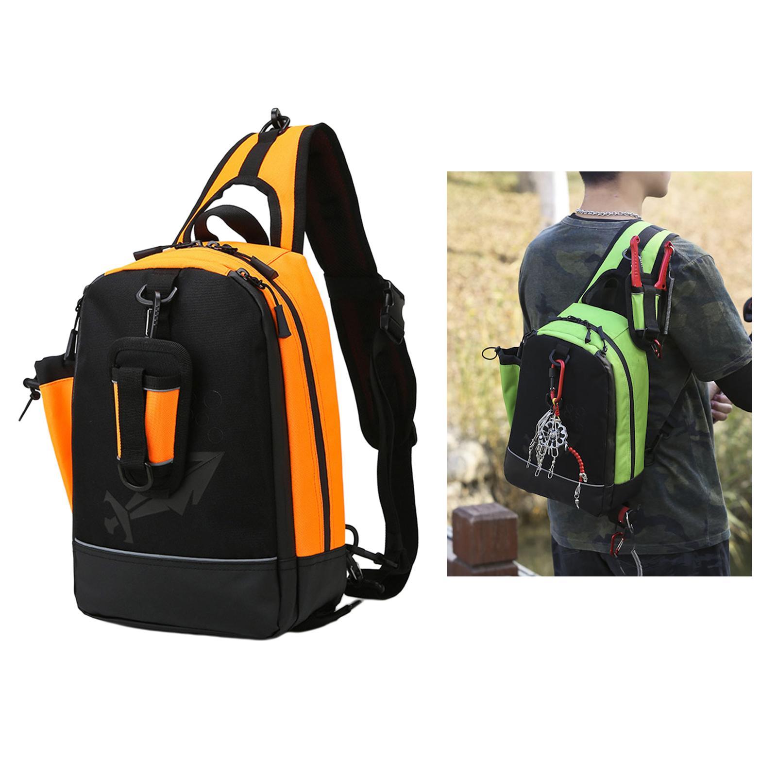 Oxford Cloth Chest Bag Men's Crossbody Sling Messenger Shoulder Pack for Outdoor Sports, Hiking, Camping Daypack Day Pack Pouch