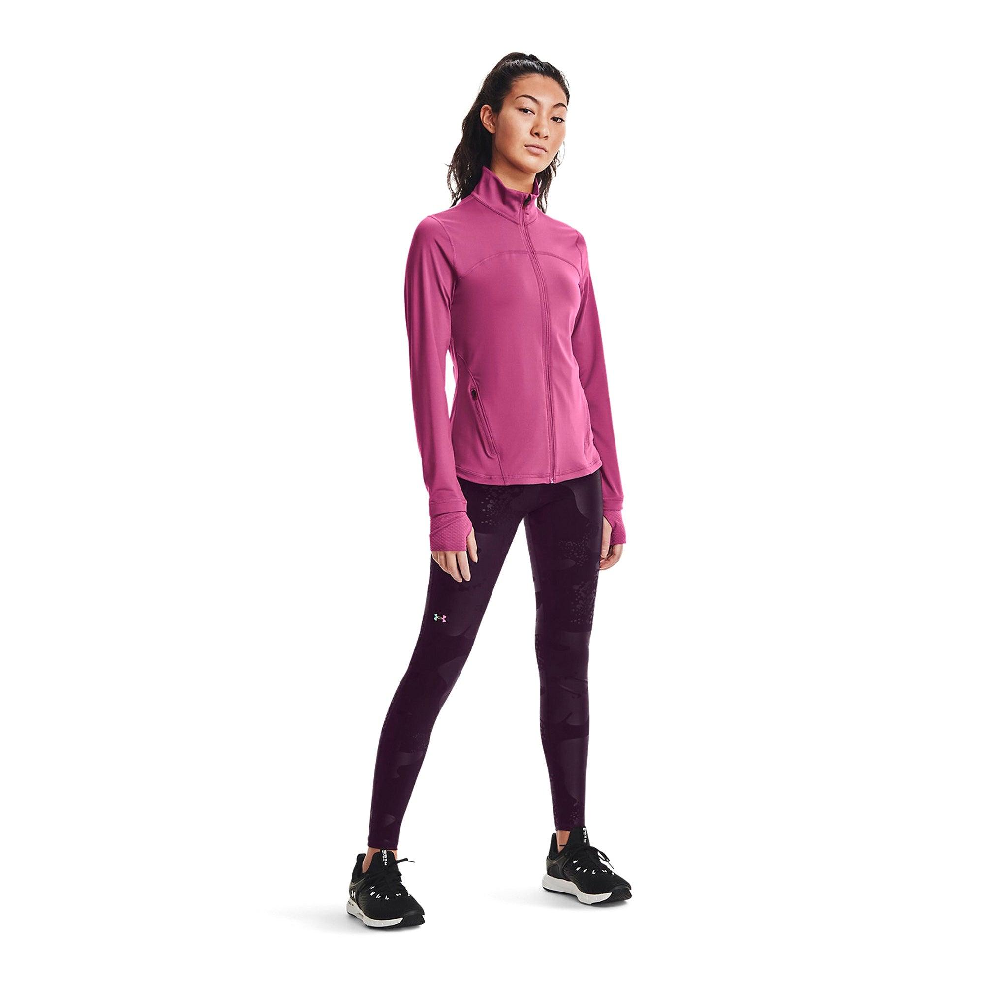 Quần legging thể thao nữ Under Armour RUSH No-Slip Waistband Tonal Full-Length - 1361025-501