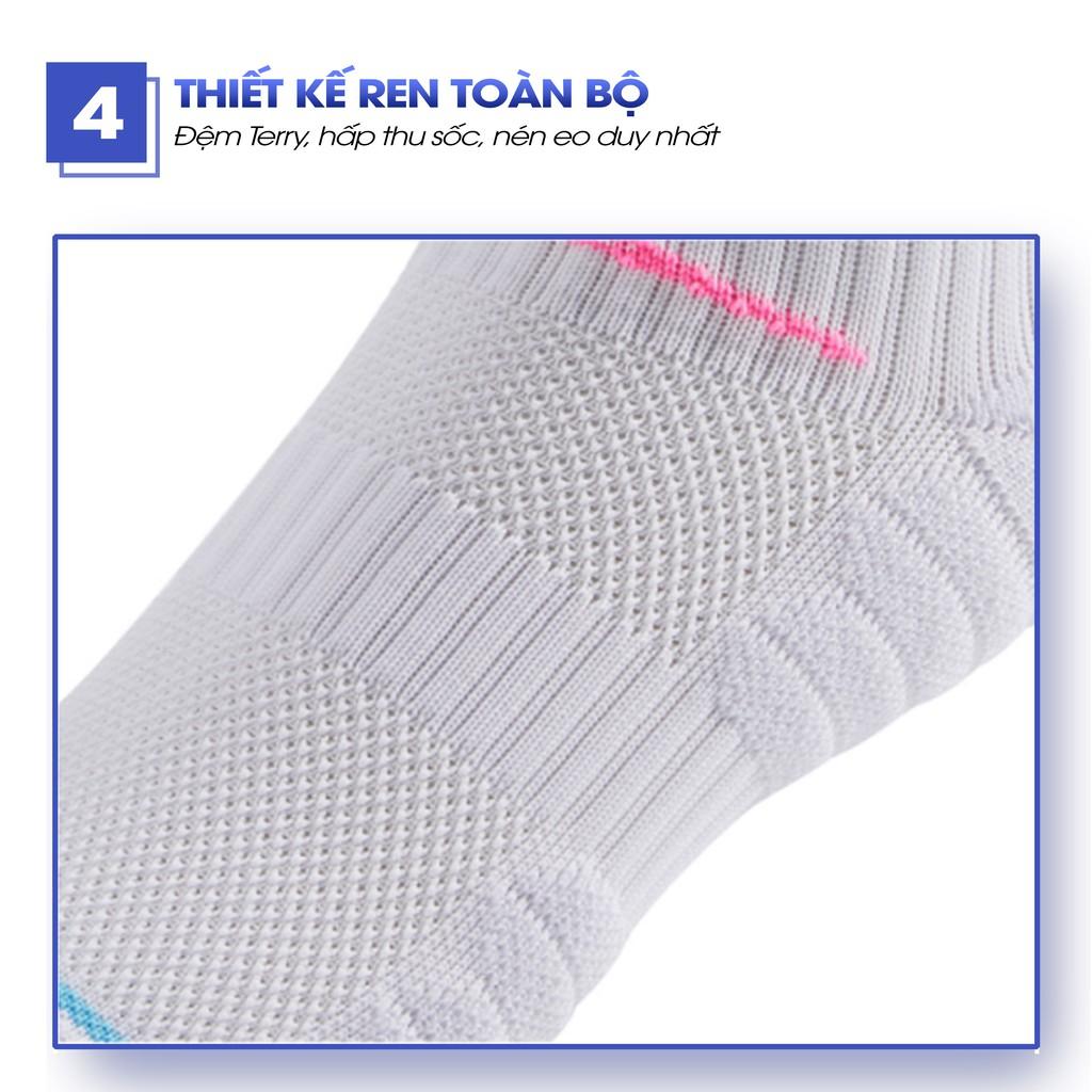 Tất Bóng Đá Veidoorn Thoáng Khí, Khử Mùi, Đàn Hồi Cao Cấp VT007