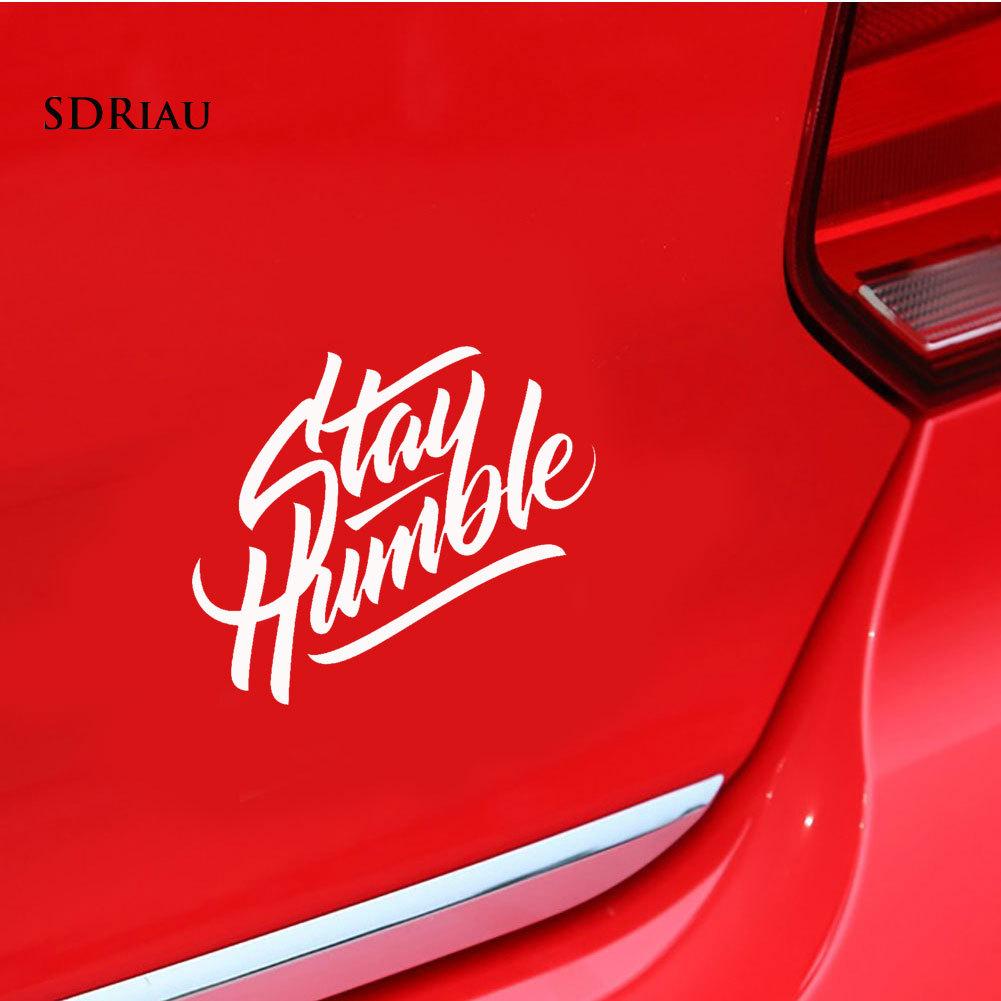 Sticker Chữ Cái Dán Trang Trí Xe Hơi