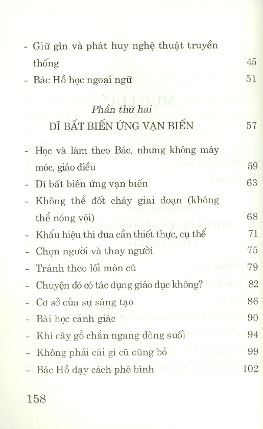 Bác Hồ - Những Câu Chuyện Và Bài Học (Xuất bản lần thứ ba, có sửa chữa, bổ sung)