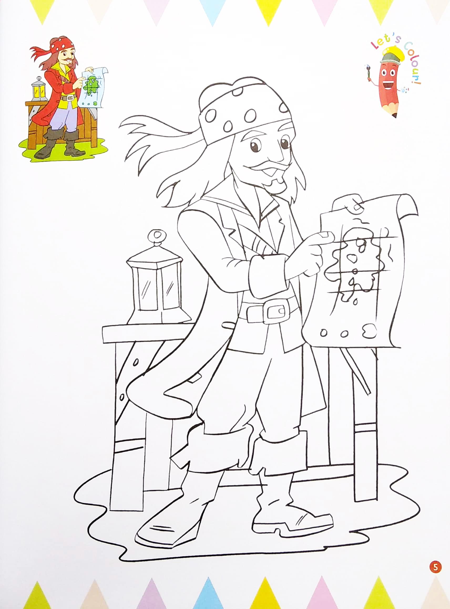 It’s My First Pirates Colouring Book