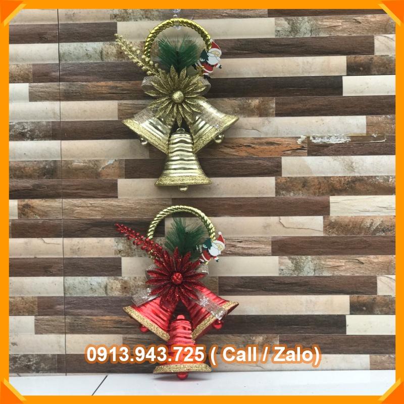Chuông treo trang trí cây thông noel xinh xắn đẹp mắt, chuông mẫu đẹp trang trí cây thông Noel