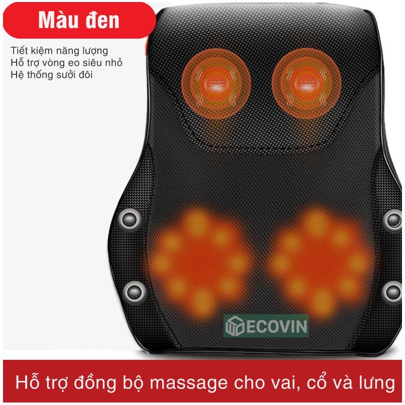 Gối Massage Cổ, Vai Gáy, Máy Mát Xa Lưng và Cổ Hồng Ngoại