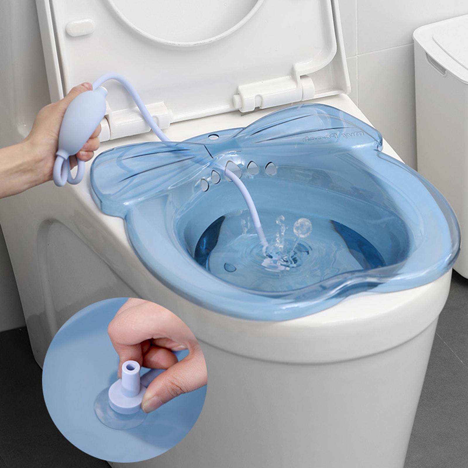 Sitz Bath for Toilet Seat Bidet Basin Personal Pet for Washing Elderly Women