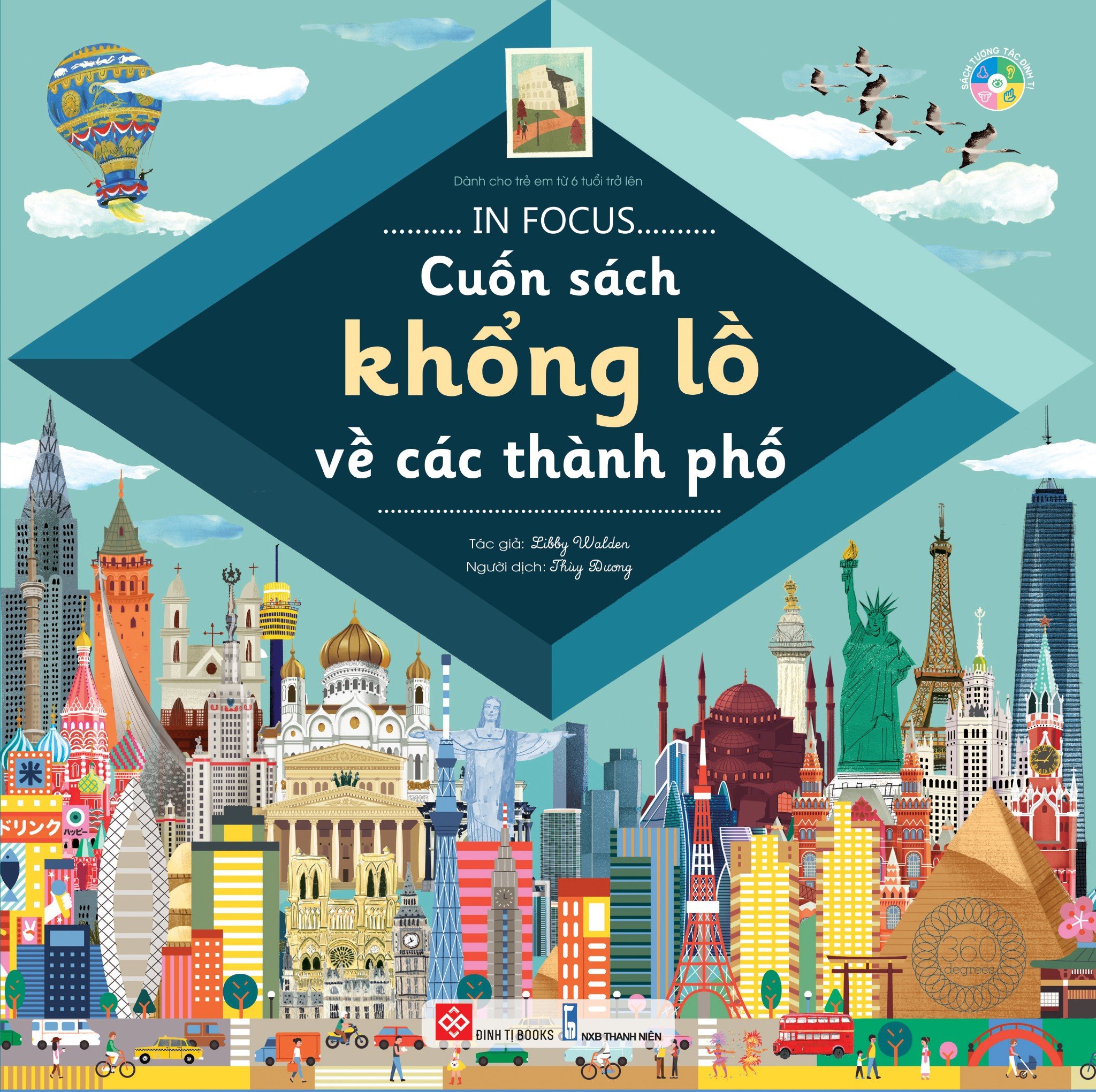 Sách Khám Phá In Focus - Cuốn Sách Khổng Lồ 6 Tuổi Trở Lên Đinh Tị - Các Thành Phố