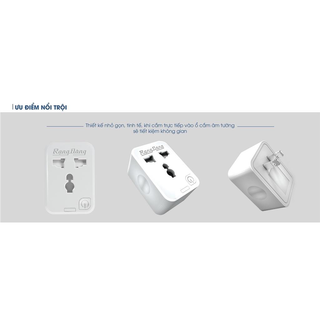 Ổ cắm thông minh cho Rạng Đông wifi điều khiển bằng điện thoại