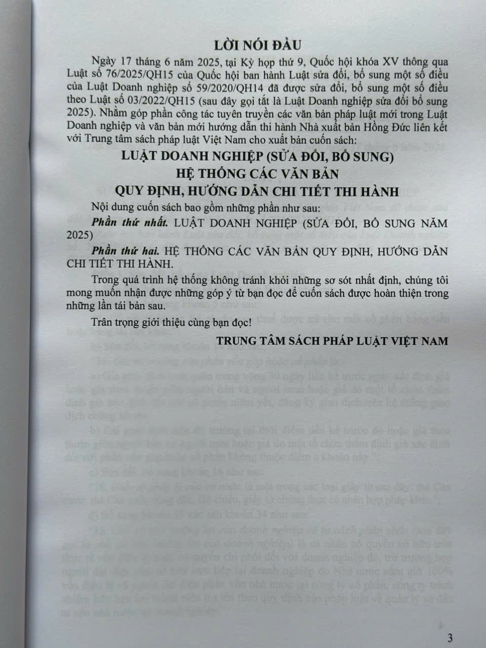 Sách Luật Doanh Nghiệp sửa đổi, bổ sung 2025 – Hệ Thống Các Văn Bản Quy Định, Hướng Dẫn Chi Tiết Thi Hành (V2614T)