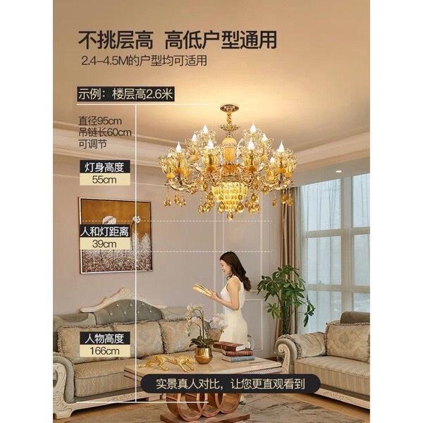 Đèn chùm thả trần phale cao cấp cho phòng khách biệt thự,nhà hàng,khách sạn spa phong cách hiện đại sang trọng