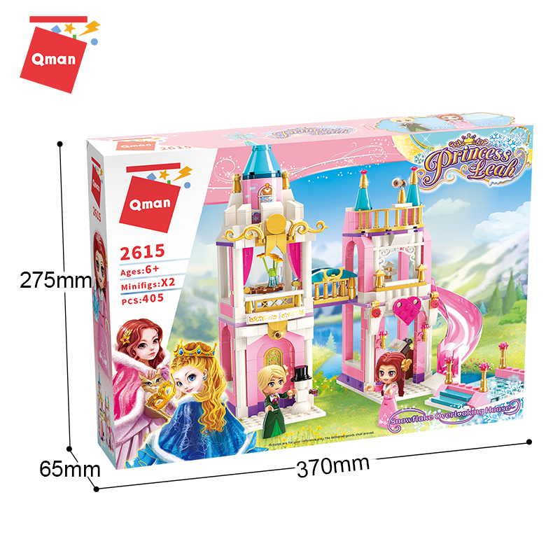 Đồ chơi lắp ráp xếp hình Qman 2615 - Ngôi nhà ngắm cảnh