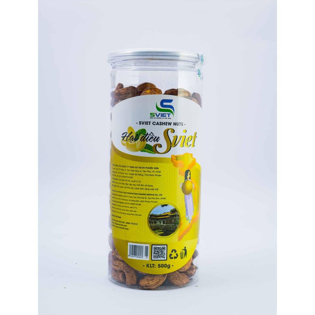 500G hạt điều rang muối Bình Phước loại hạt to, đạt tiêu chuẩn xuất khẩu 2020