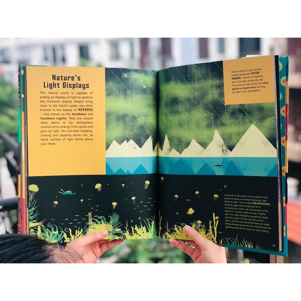 Sách Bản Quyền - The Speed Of Starlight - Một Cuốn Sách Cực Kỳ Hay Ho Cho Bé Khám Phá Về Tốc Độ Của Ánh Sáng, Âm Thanh, Không Gian, Vũ Trụ - Á Châu Books, Bìa Cứng, In Màu