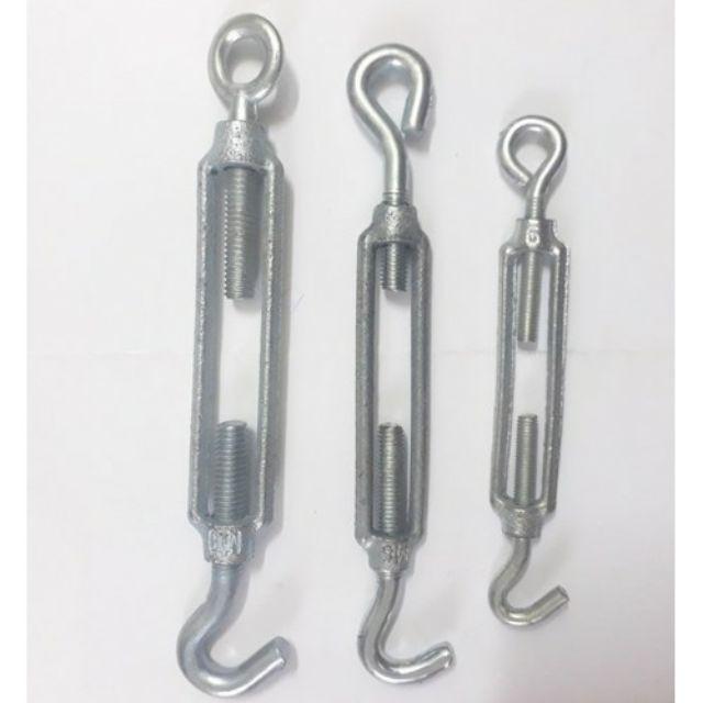 50 mét dây cáp lụa bọc phi 4mm kèm 2 khóa 2 nở sắt móc 1 tăng đơ