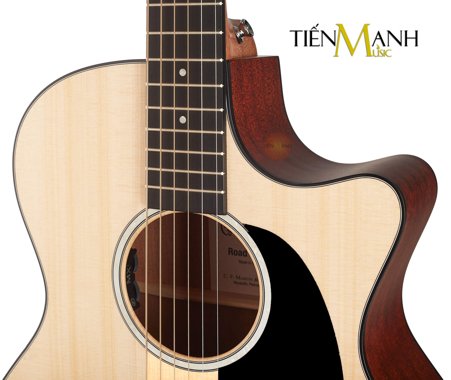 [Có EQ] Đàn Guitar Acoustic Martin GPC-11E Road Series GPC 11E Hàng Chính Hãng - Kèm Bao Đựng, Móng Gẩy DreamMaker