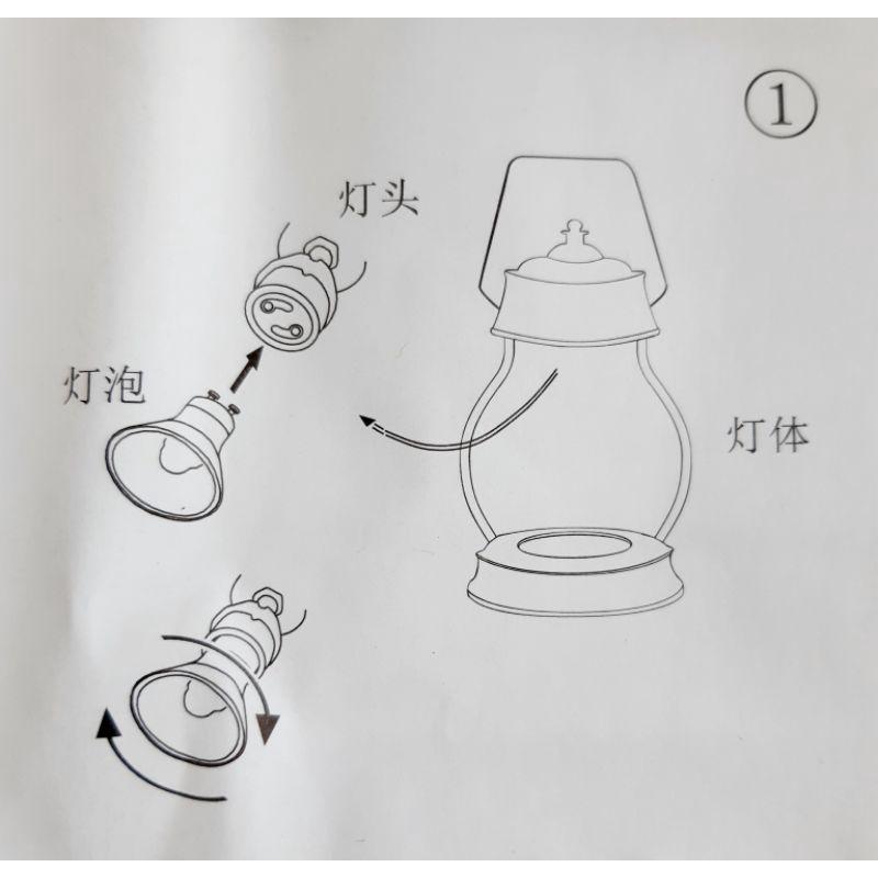 Bóng đèn đốt nến halogen GU10 - Sử dụng cho đèn đốt nến thơm