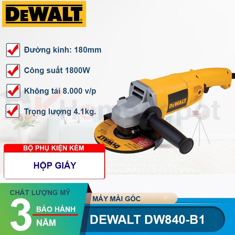 Máy Mài Góc DeWalt DW840 (18cm)