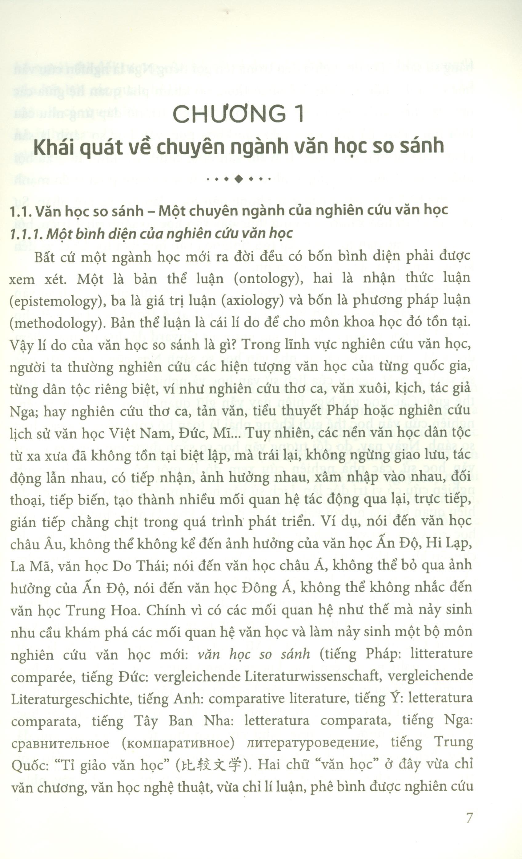 Cơ Sở Văn Học So Sánh (Bìa cứng)