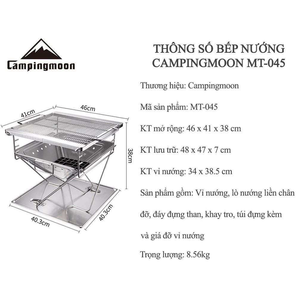 Bếp nướng Campingmoon MT-045 ( dùng được cho 4-8 người )