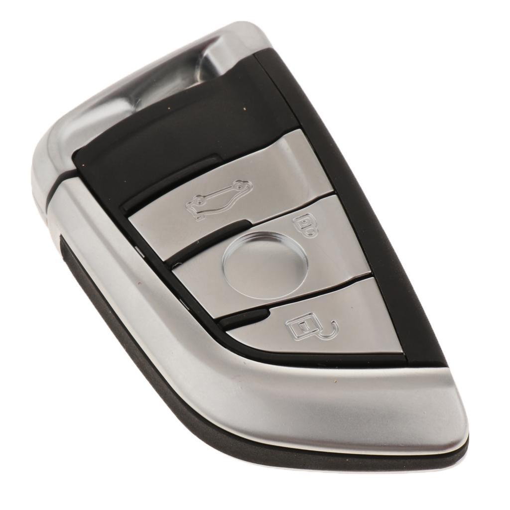 Car Key Case for BMW X5 X6 -Protective Key Fob Cover for BMW 3 Button Remote Control Car Key