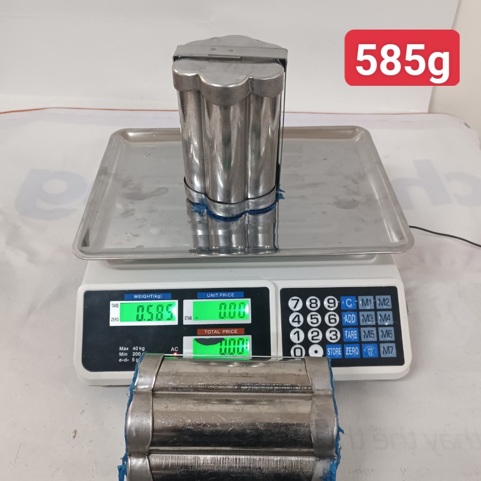Khuôn Làm Giò Lụa Nắp Thụt Giò hoa 1000 gr Làm Giò Chả, Chả Lụa, Giò thủ Chuyên Nghiệp, Đảm Bảo An Toàn Vệ Sinh Thực Phẩm Cam Kết Xài Bền PVN4830