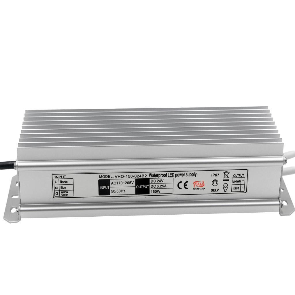 150W 24V Waterproof LED Driver Constant Voltage Power Supply Power Supply