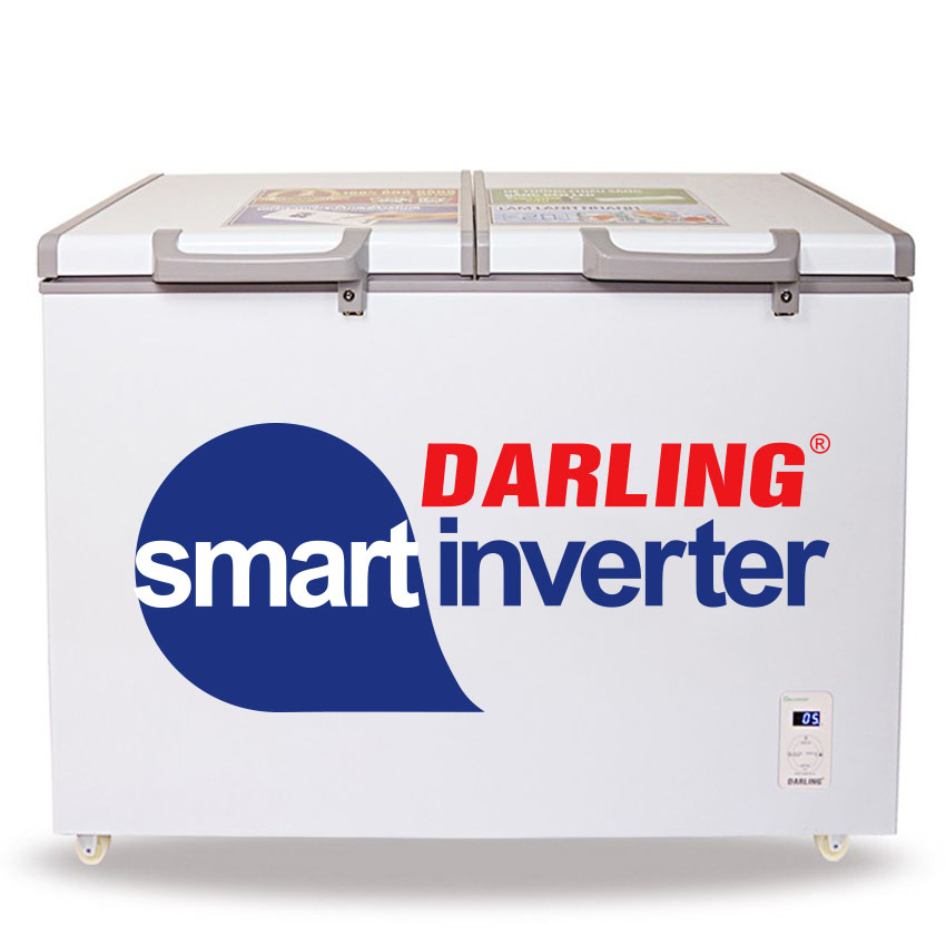 TỦ ĐÔNG DARLING INVERTER 370 LÍT DMF-3799ASI ĐỒNG (R134A) - hàng chính hãng