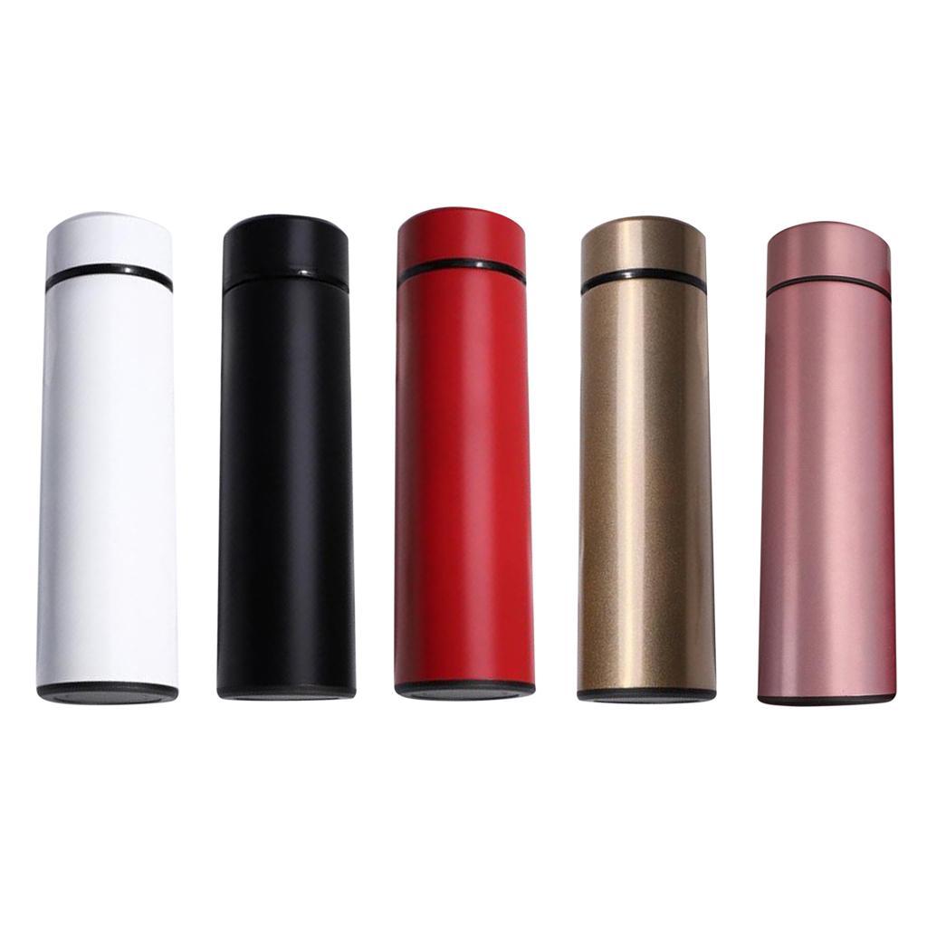 Bottle, 500ml Water Bottle Vacuum Flask 304 Stainless Steel, LED Touch Screen Temperature Gauge, Smart Mug Sealing Bottle