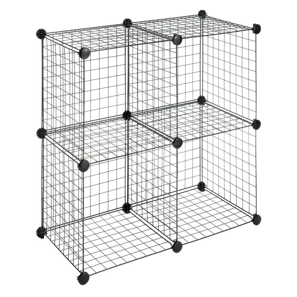 Tủ Ghép Đa Năng Thép Không Gỉ 4 Ô TTKG-4