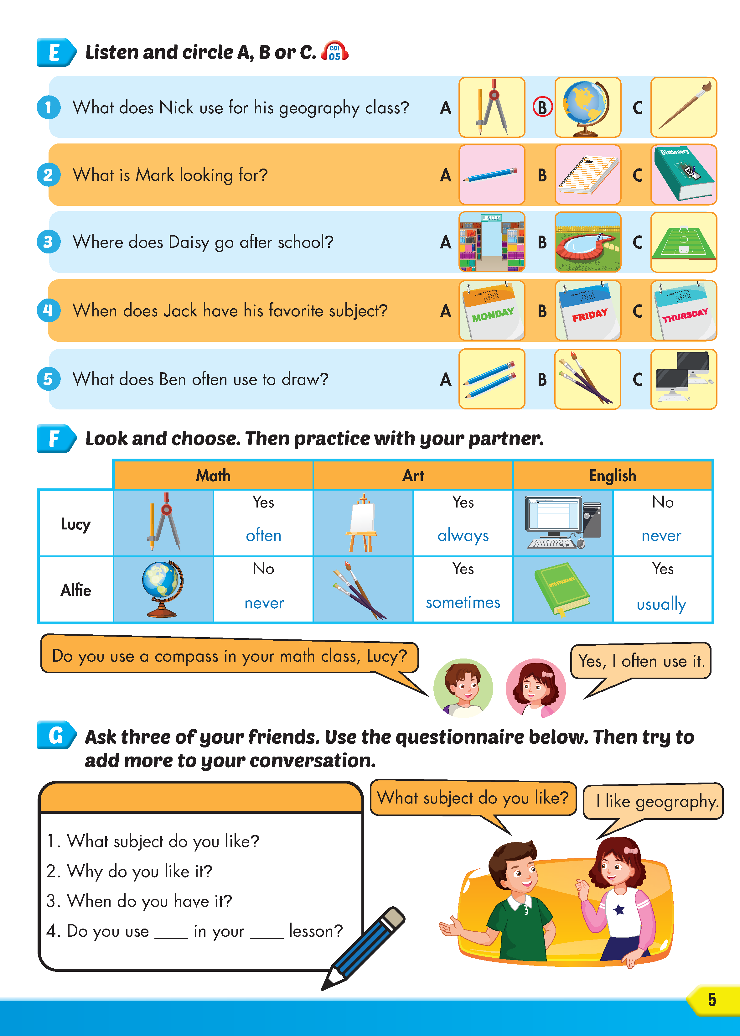i-Learn Listening &amp; Speaking 5 Student's Book