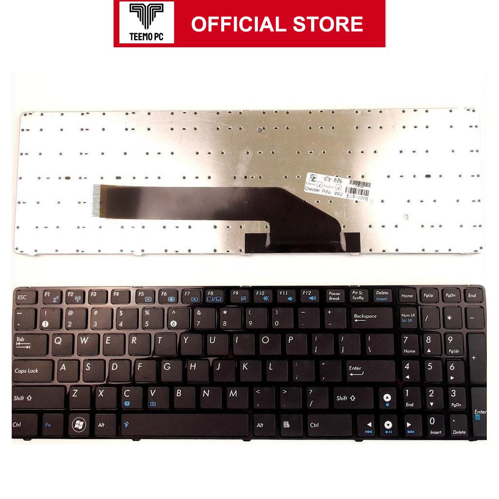 Bàn Phím Tương Thích Cho Laptop Asus K50 K50C P50 P50Ij P505 - Hàng Nhập Khẩu New Seal TEEMO PC KEY942