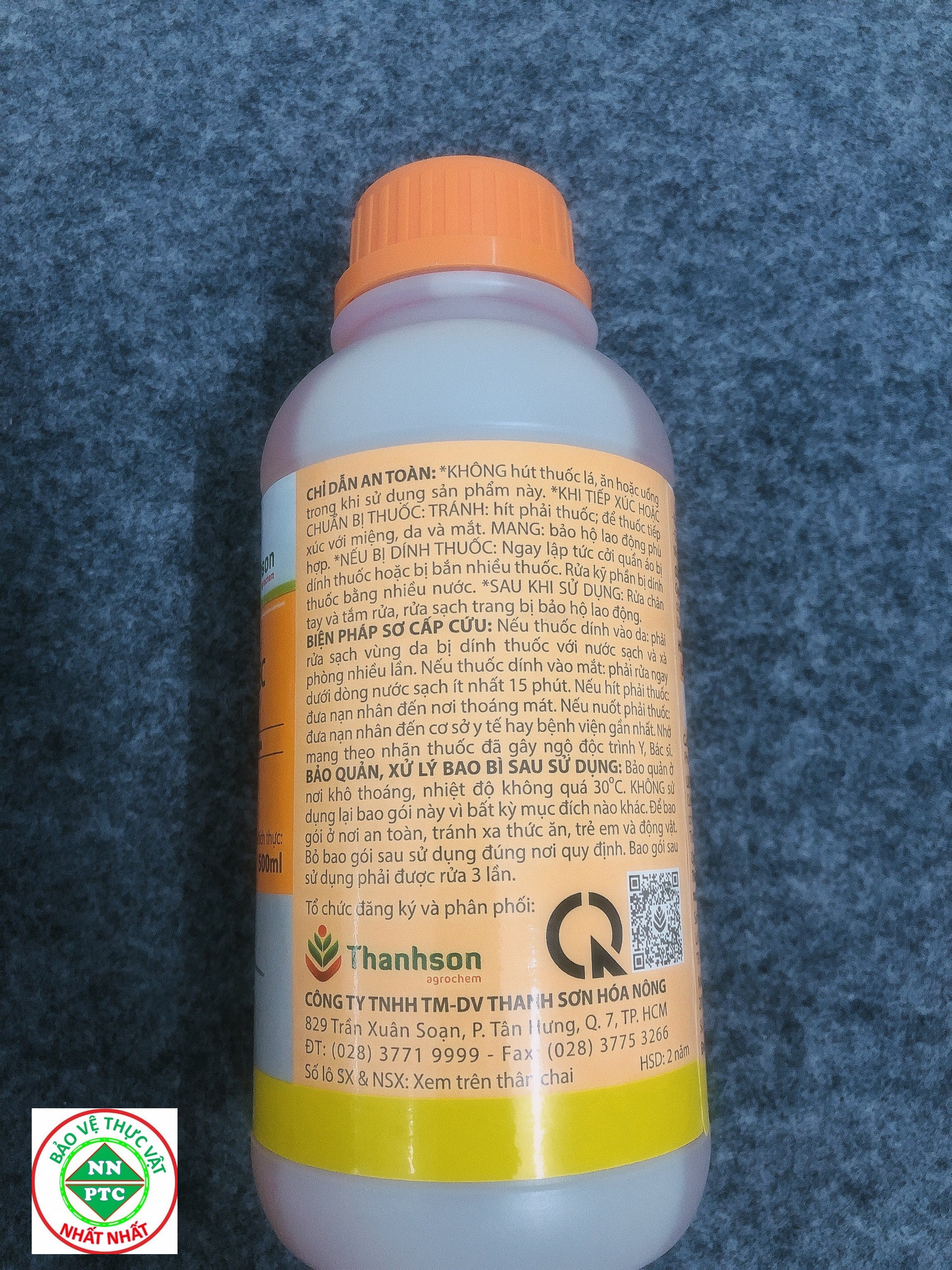 Thuốc trừ sâu cuốn lá bọ trĩ CYPER ALPHA chai 500ml