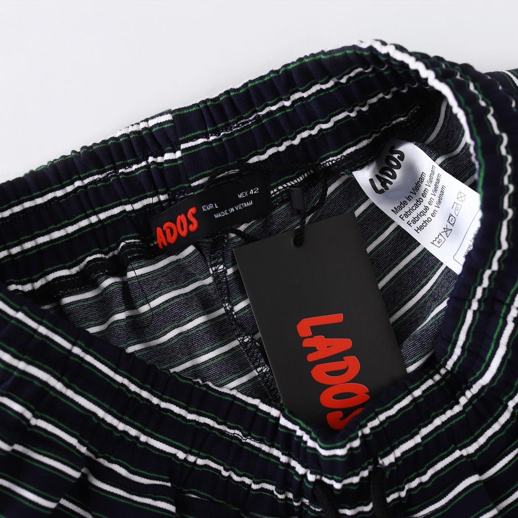 Quần Short Thun Nam Sọc Ngang Lados 4055 - Form rộng rãi, thoải mái
