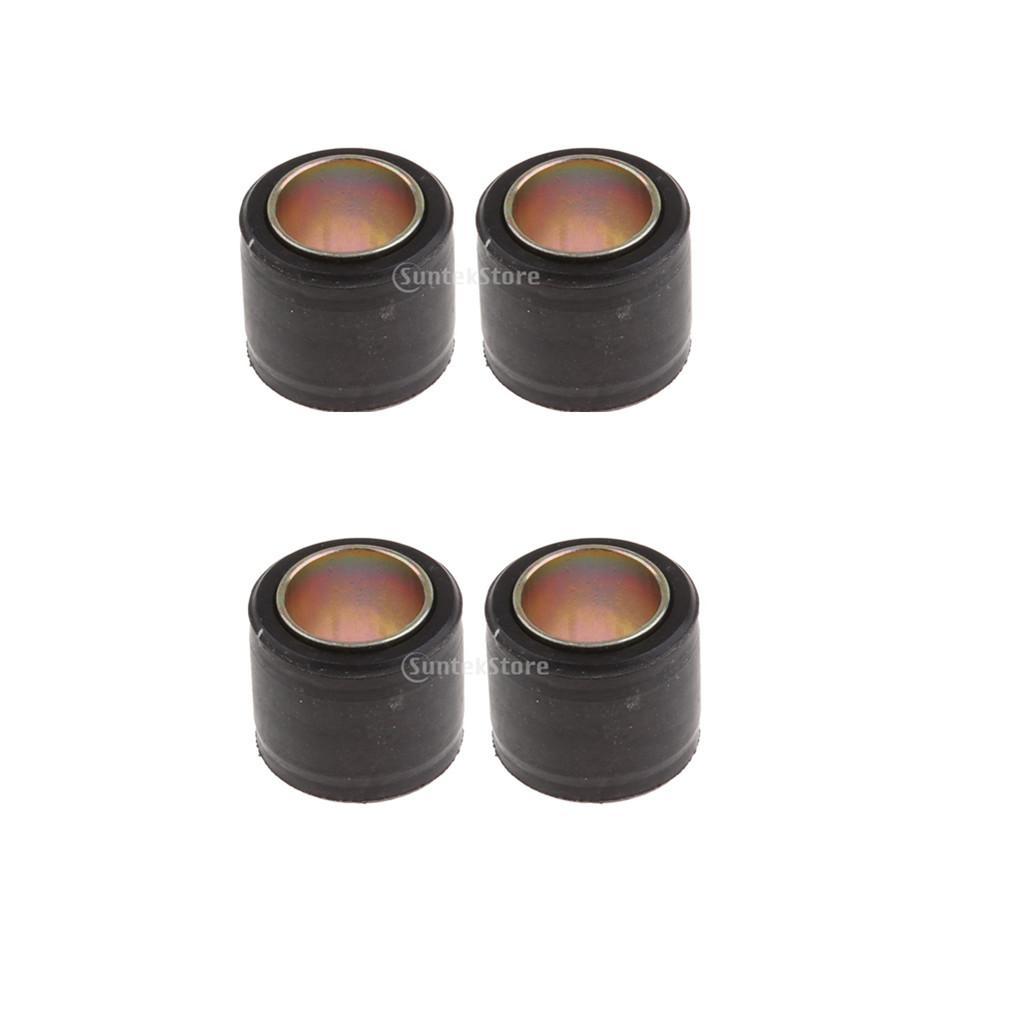 4 Pieces Motorcycle  Shock Absorber Strut Mounting Bushing 14mm
