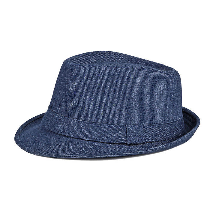 Mũ phớt Fedora Denim đẹp, chất liệu cao cấp cho nam và nữ