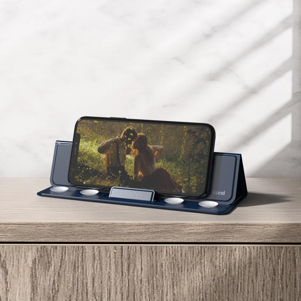 Giá đỡ Laptop Stand cho Máy tính bảng iPad, Laptop, Điện thoại cao cấp mã PD68. Da PU dán đáy máy tiện lợi mang theo