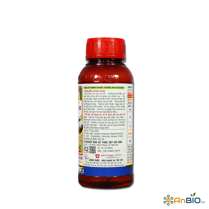 TRỪ SÂU COMDA 250EC ĐẶC TRỊ BỌ TRĨ, BỌ XÍT MUỖI, SÂU XANH DA LÁNG, SÂU TƠ, RỆP MUỘI, RỆP SÁP, RẦY BÔNG, RẦY XANH