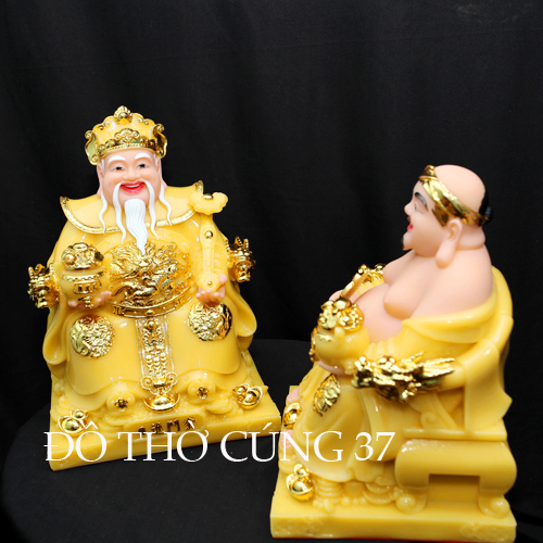 THẦN TÀI THỔ ĐỊA PHÚ QUÝ - MÀU VÀNG