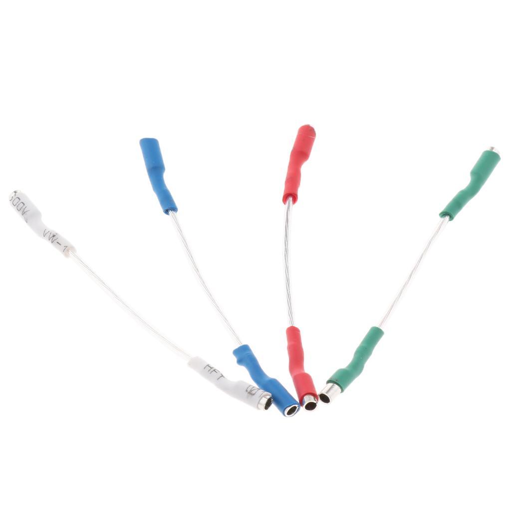 4 Pieces Turntable  to Headshell   Wires, 40mm/1.57inch Length
