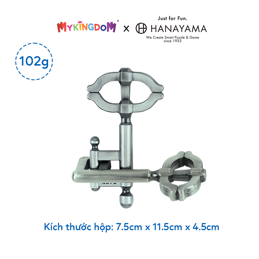 Đồ Chơi Hack Não Mở Khóa Hình Chìa Khóa Cấp Độ 2 HANAYAMA 515012