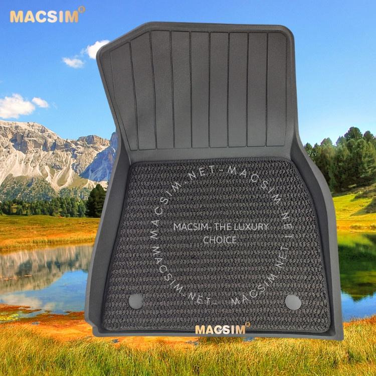 Thảm lót sàn ô tô 2 lớp cao cấp dành cho xe BMW X7 2019+ nhãn hiệu Macsim 3w