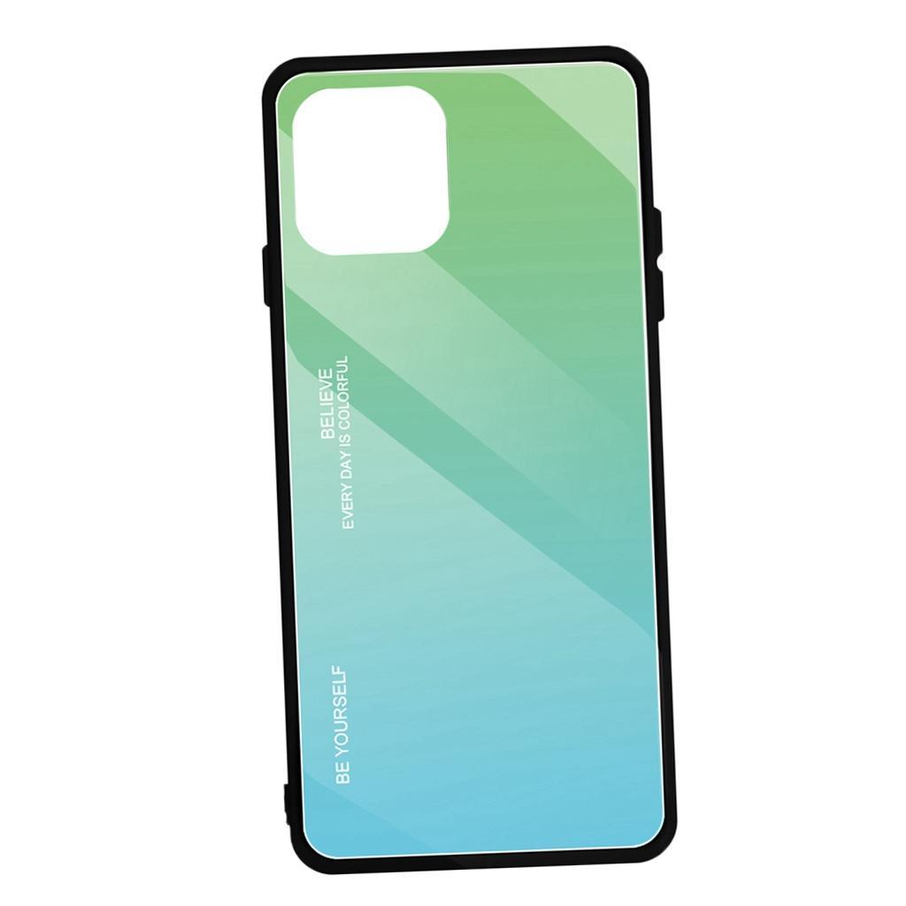 Gradient glass cover case for iPhone 11 Pro 6.1 inch for iPhone 11 Red+Black