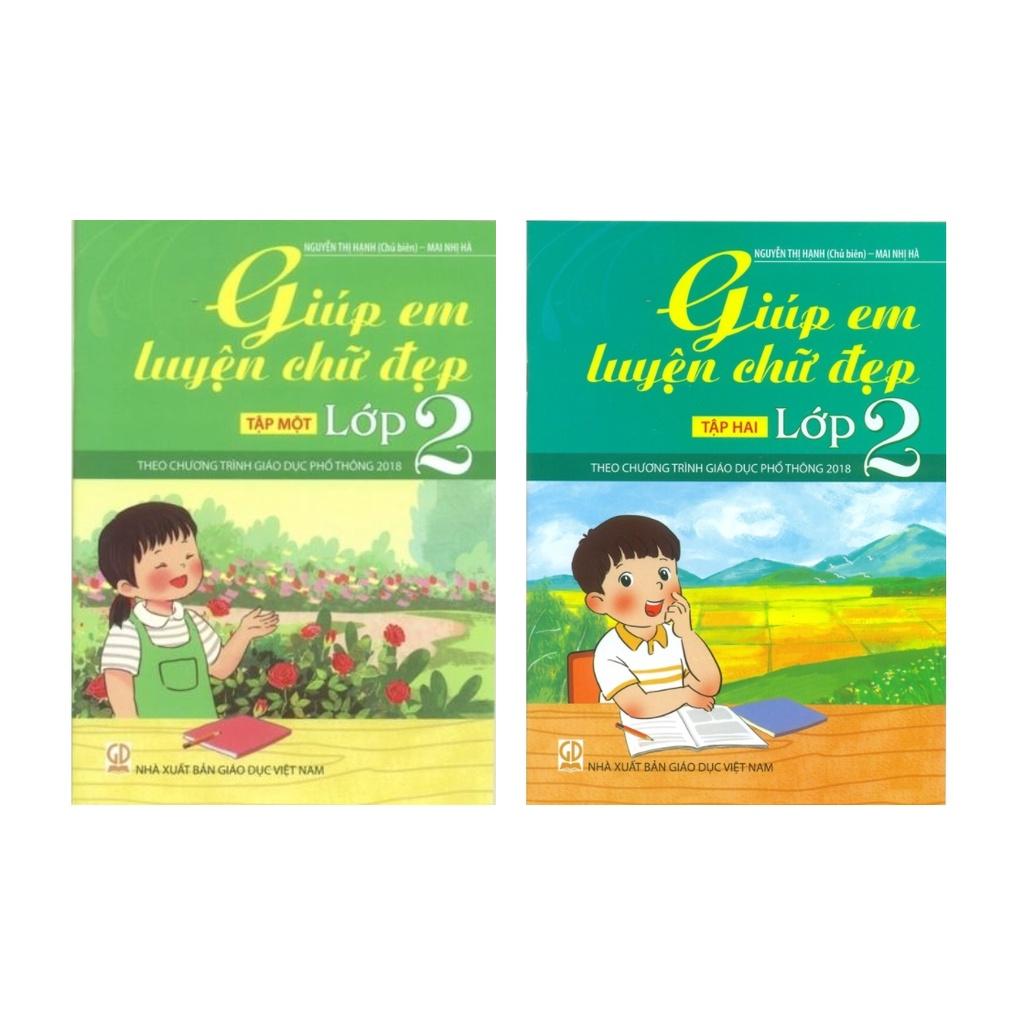 Sách - Combo Giúp em luyện chữ đẹp lớp 2 - Theo chương trình giáo dục phổ thông 2018